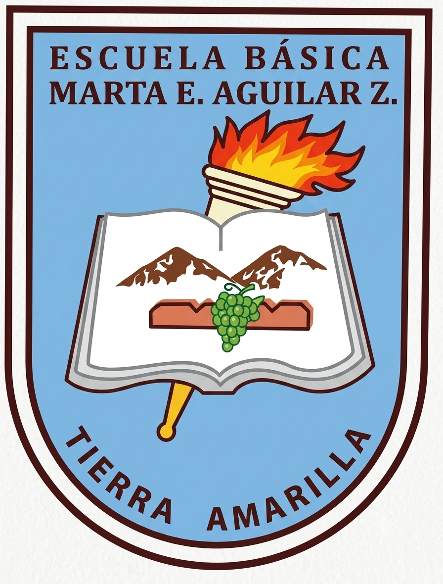 Insignia de Esc. Basica Marta Emiliana Aguilar Zeron