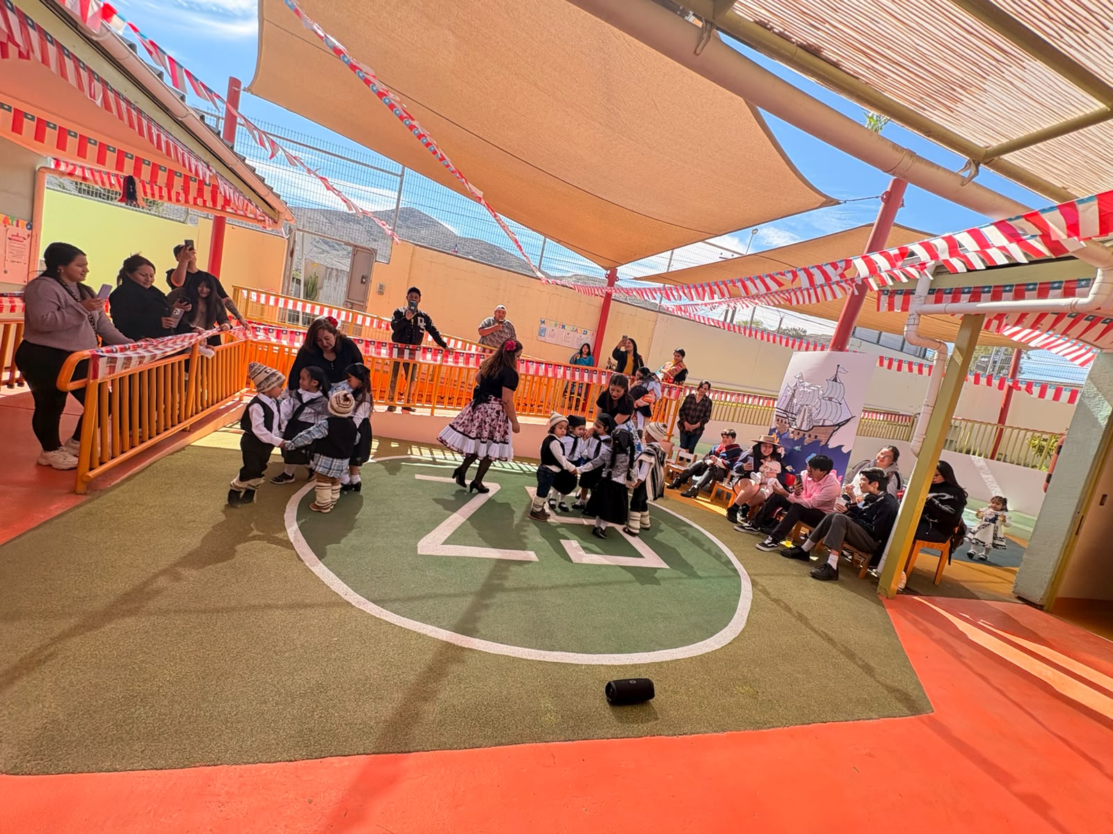 Jardín Infantil Manuel Rodríguez celebró las Fiestas Patrias junto a su comunidad educativa